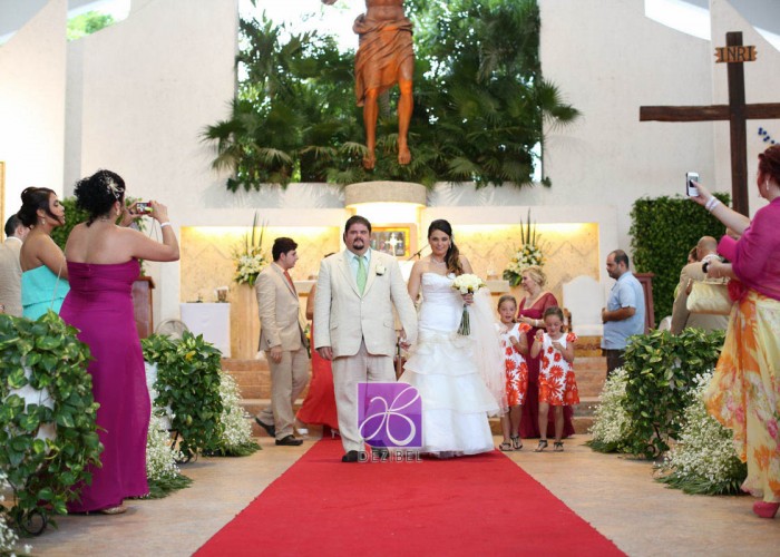 Wedding cancun-Planners - Ceremony at the beach- Awesome view-16