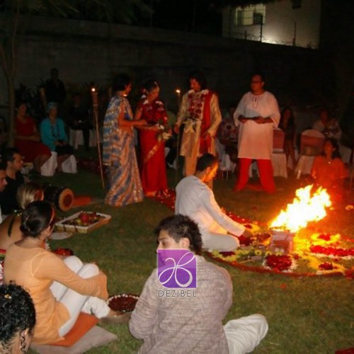 Wedding cancun-Planners - Indu Ceremony outdoor