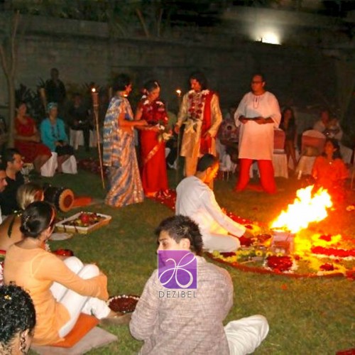 Wedding cancun-Planners - Indu Ceremony outdoor