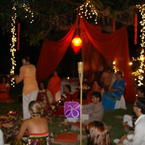 Wedding cancun-Planners - Indu Ceremony outdoor