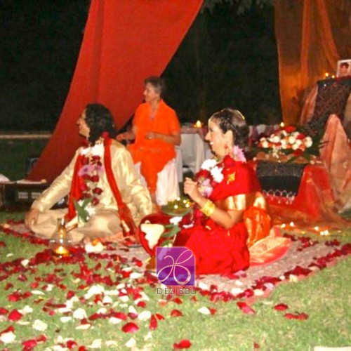 Wedding cancun-Planners - Indu Ceremony outdoor