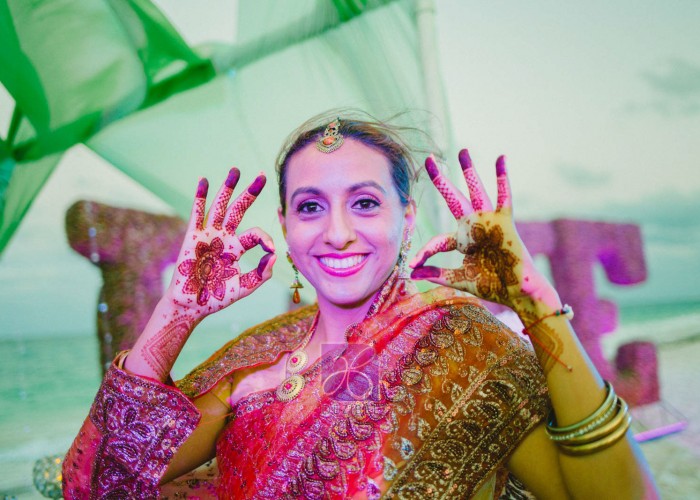 Wedding cancun-Planners - Indu Ceremony outdoor